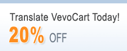 VevoCart Translate Promotion